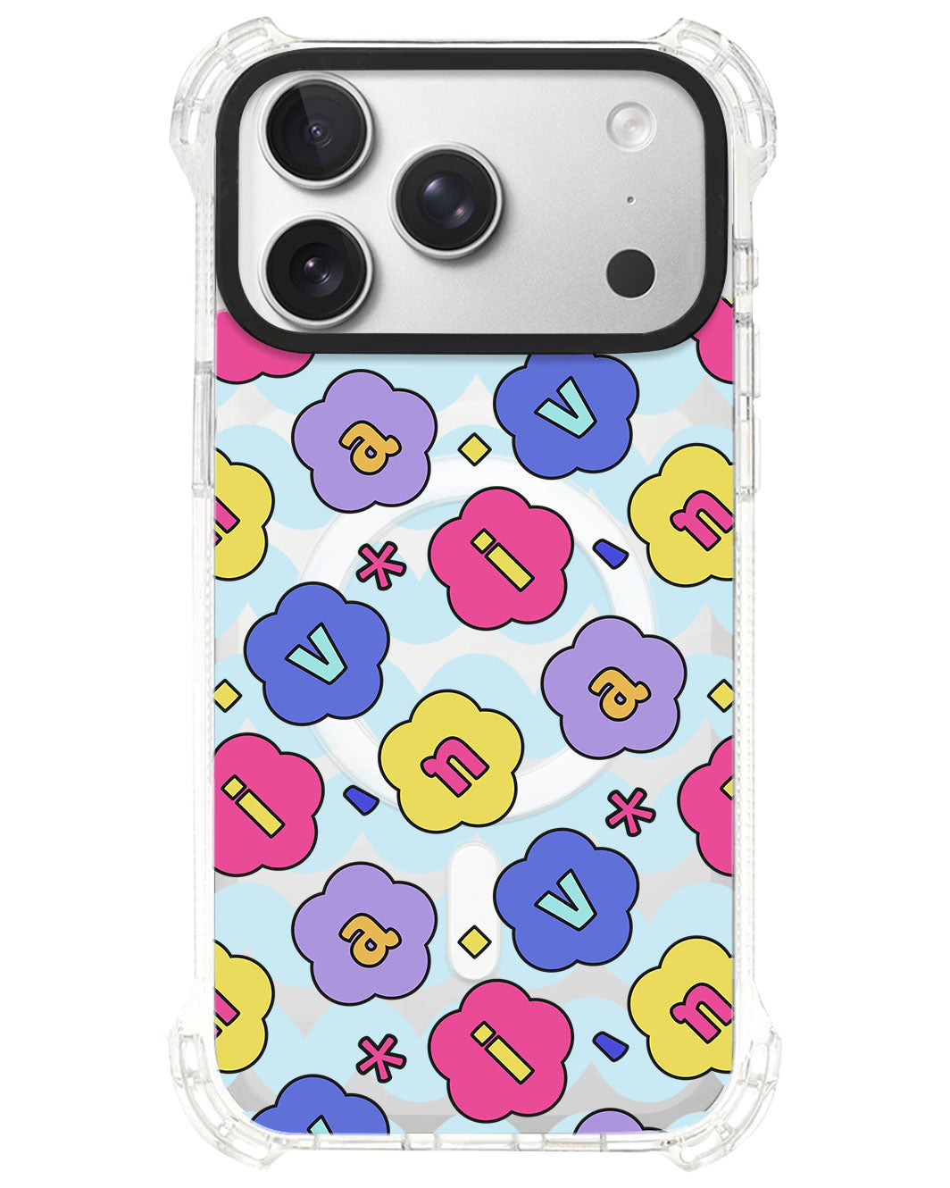 iPhone Ultimate Model-S⁴ - CUSTOM MONOGRAM 3.0 Flower Petals 2.0