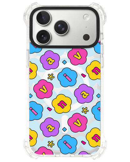 iPhone Ultimate Model-S⁴ - CUSTOM MONOGRAM 3.0 Flower Petals 4.0