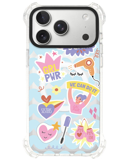 iPhone Ultimate Model-S⁴ - Girl Power Sticker Pack