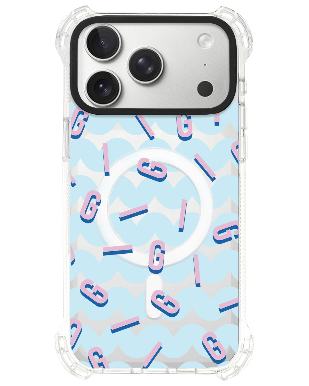 iPhone Ultimate Model-S⁴ - CUSTOM MONOGRAM 1.0 Cotton Candy