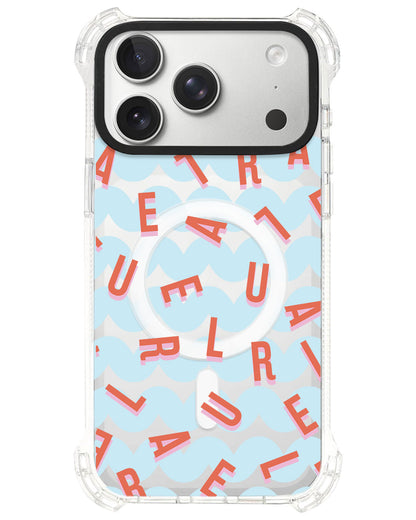 iPhone Ultimate Model-S⁴ - CUSTOM MONOGRAM 1.0 Coral