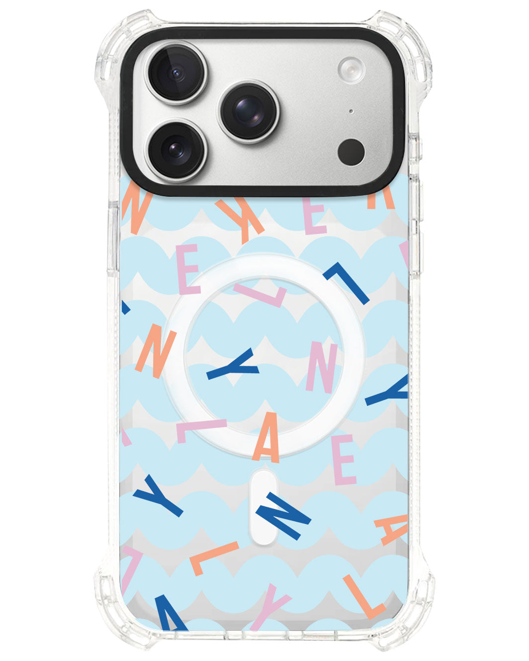 iPhone Ultimate Model-S⁴ - CUSTOM MONOGRAM 1.0 Rainbow