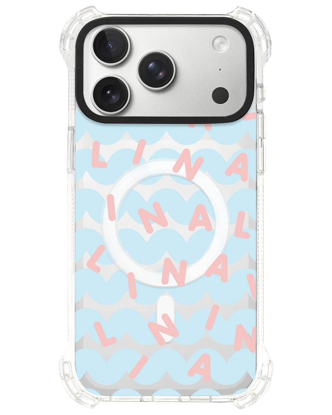 iPhone Ultimate Model-S⁴ - CUSTOM MONOGRAM 2.0 Rosewater