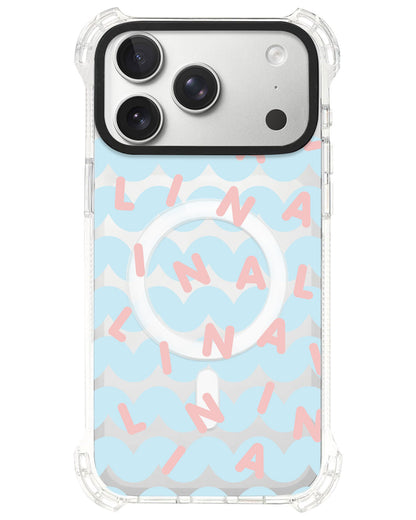 iPhone Ultimate Model-S⁴ - CUSTOM MONOGRAM 2.0 Rosewater