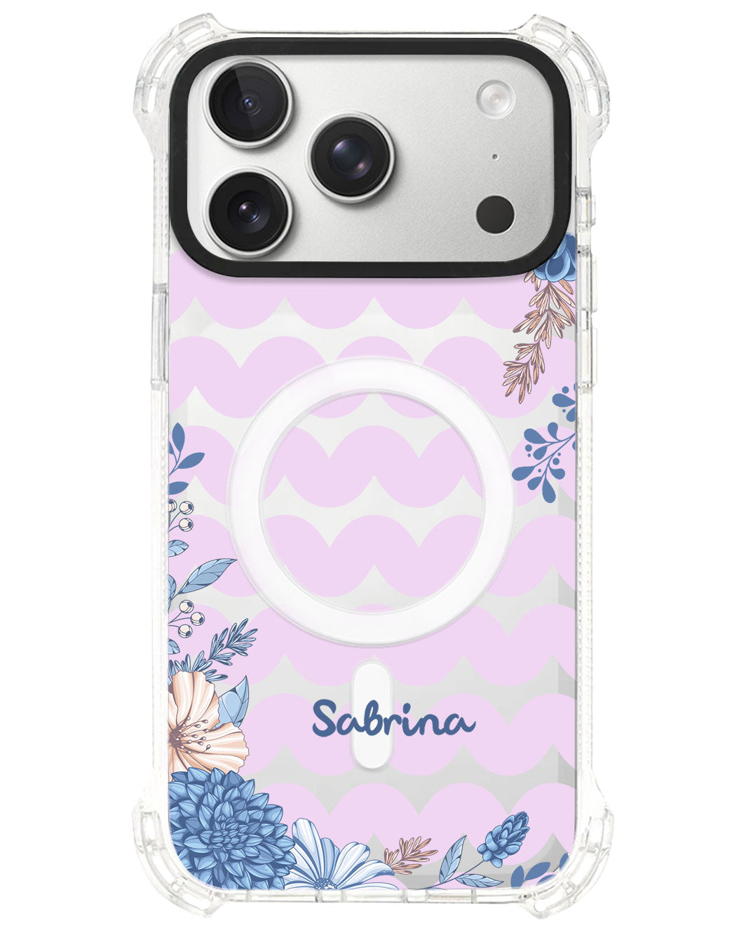 iPhone Ultimate Model-S⁴ - Blue Florals