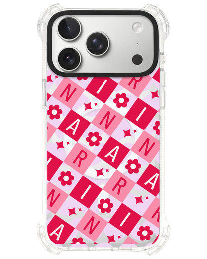 iPhone Ultimate Model-S⁴ - CUSTOM MONOGRAM 3.0 Flower Grid 1.0