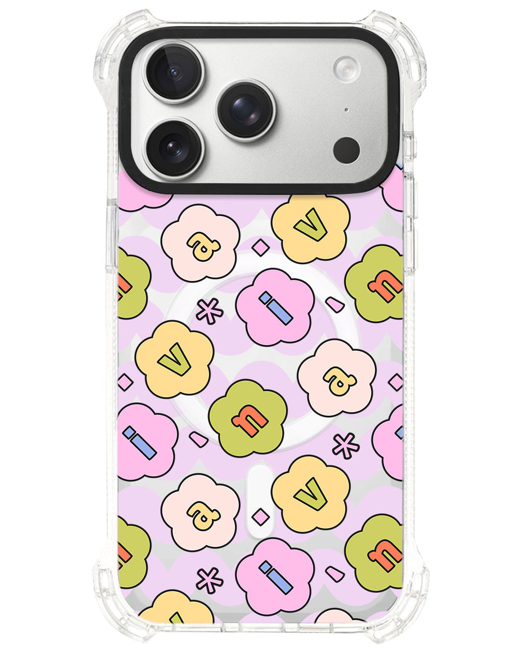iPhone Ultimate Model-S⁴ - CUSTOM MONOGRAM 3.0 Flower Petals 1.0