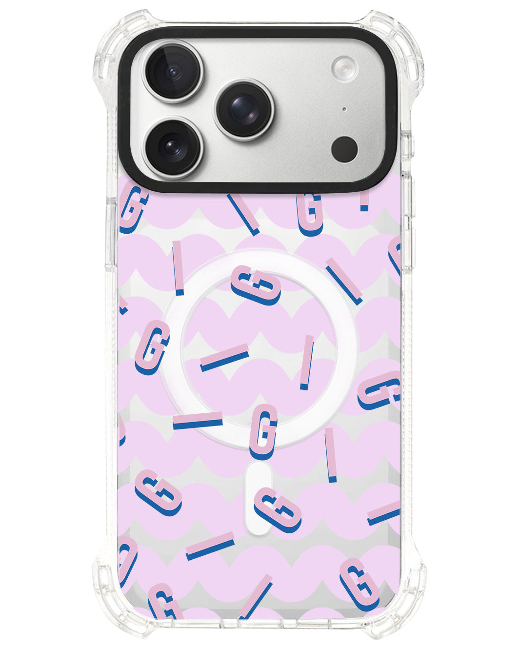 iPhone Ultimate Model-S⁴ - CUSTOM MONOGRAM 1.0 Cotton Candy