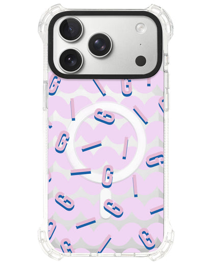 iPhone Ultimate Model-S⁴ - CUSTOM MONOGRAM 1.0 Cotton Candy