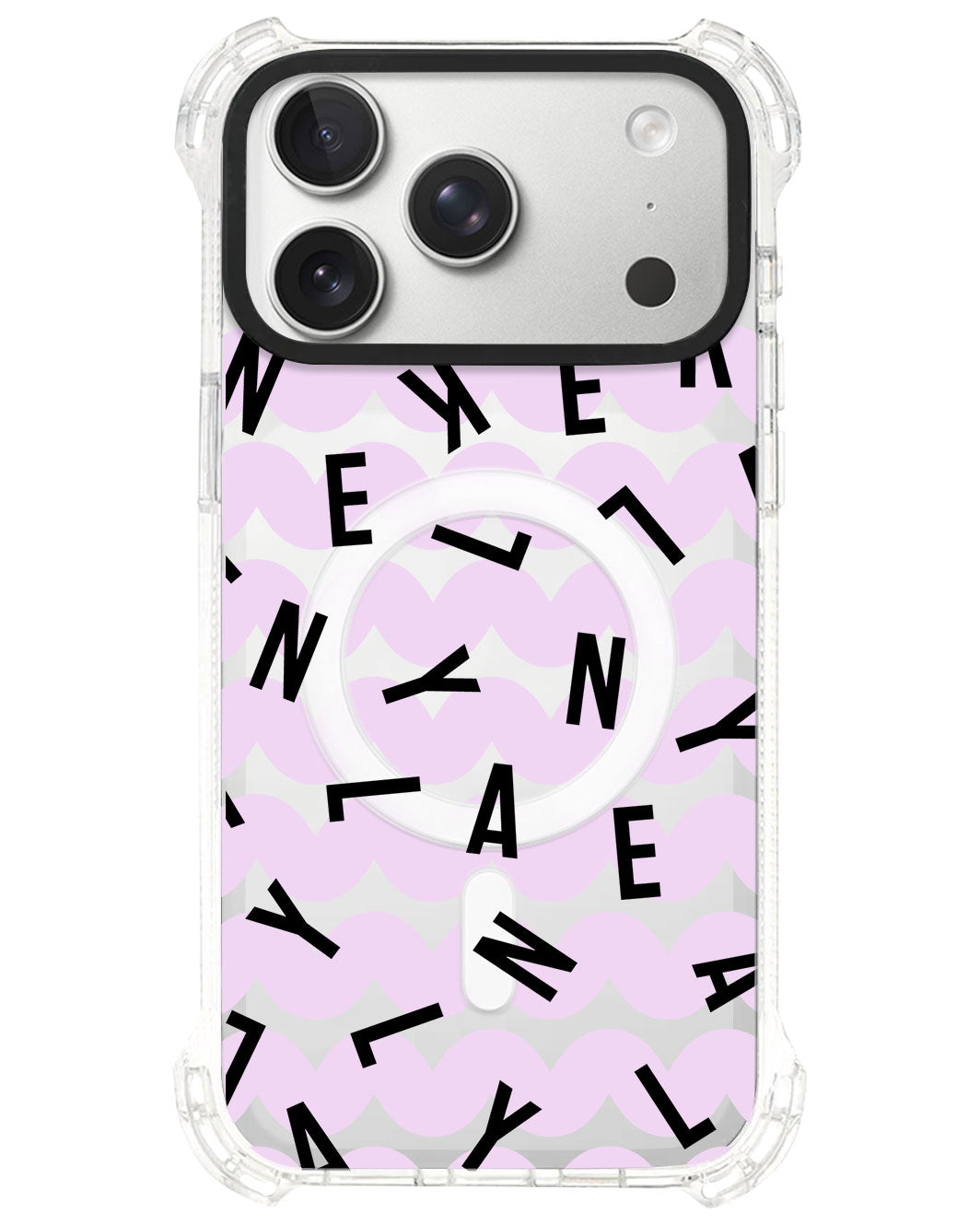 iPhone Ultimate Model-S⁴ - CUSTOM MONOGRAM 1.0 Noir