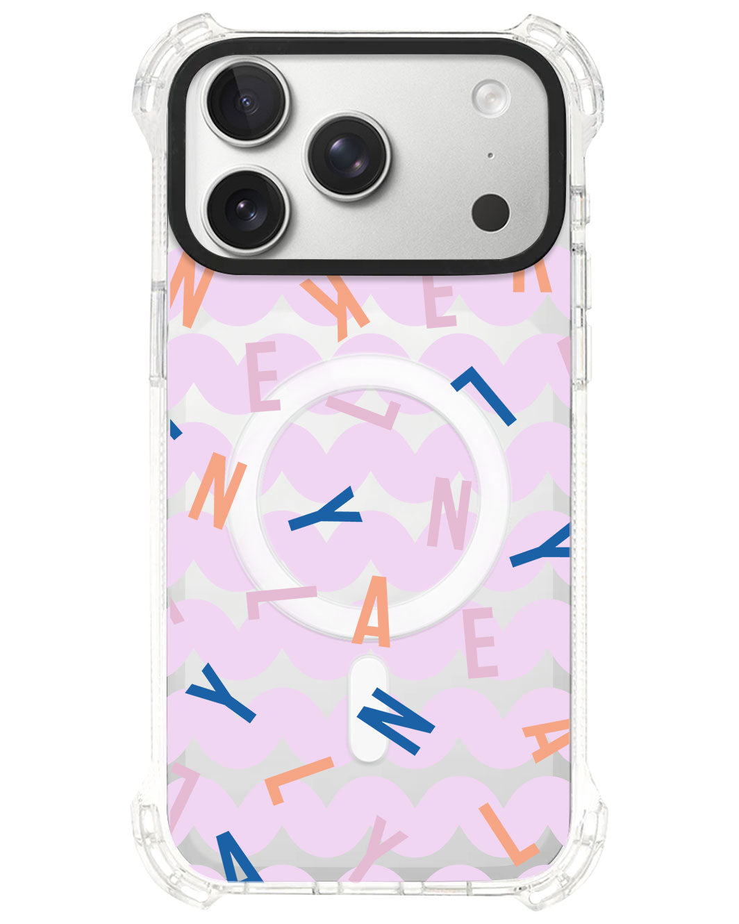 iPhone Ultimate Model-S⁴ - CUSTOM MONOGRAM 1.0 Rainbow