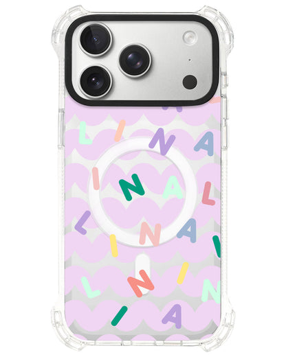 iPhone Ultimate Model-S⁴ - CUSTOM MONOGRAM 2.0 Rainbow