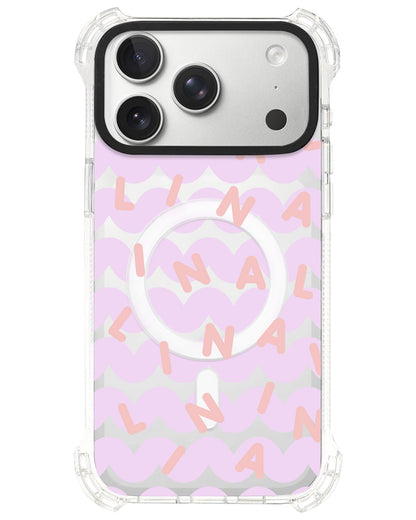iPhone Ultimate Model-S⁴ - CUSTOM MONOGRAM 2.0 Rosewater