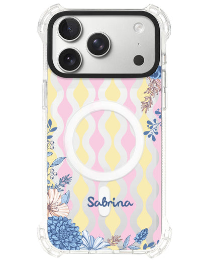 iPhone Ultimate Model-S⁴ - Blue Florals