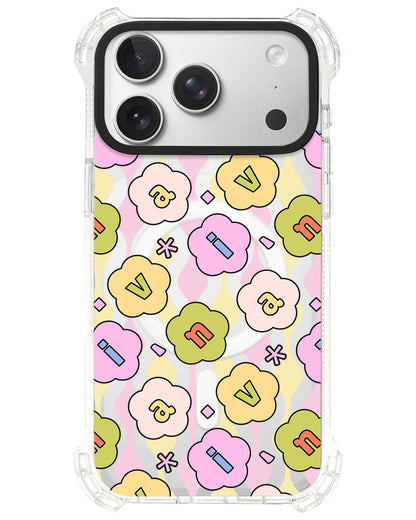 iPhone Ultimate Model-S⁴ - CUSTOM MONOGRAM 3.0 Flower Petals 1.0