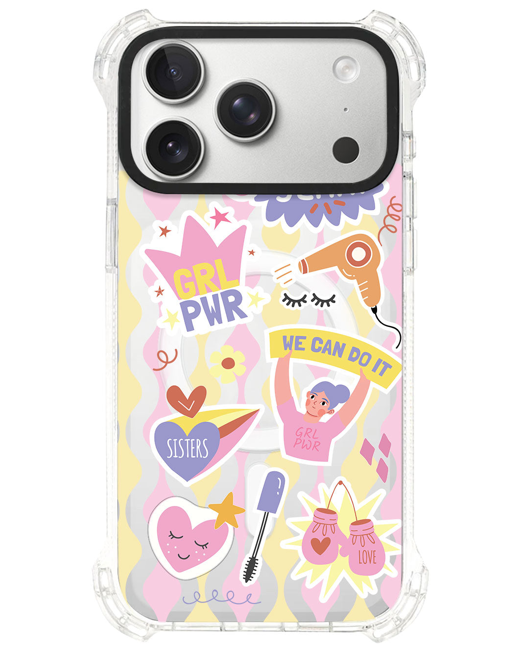 iPhone Ultimate Model-S⁴ - Girl Power Sticker Pack