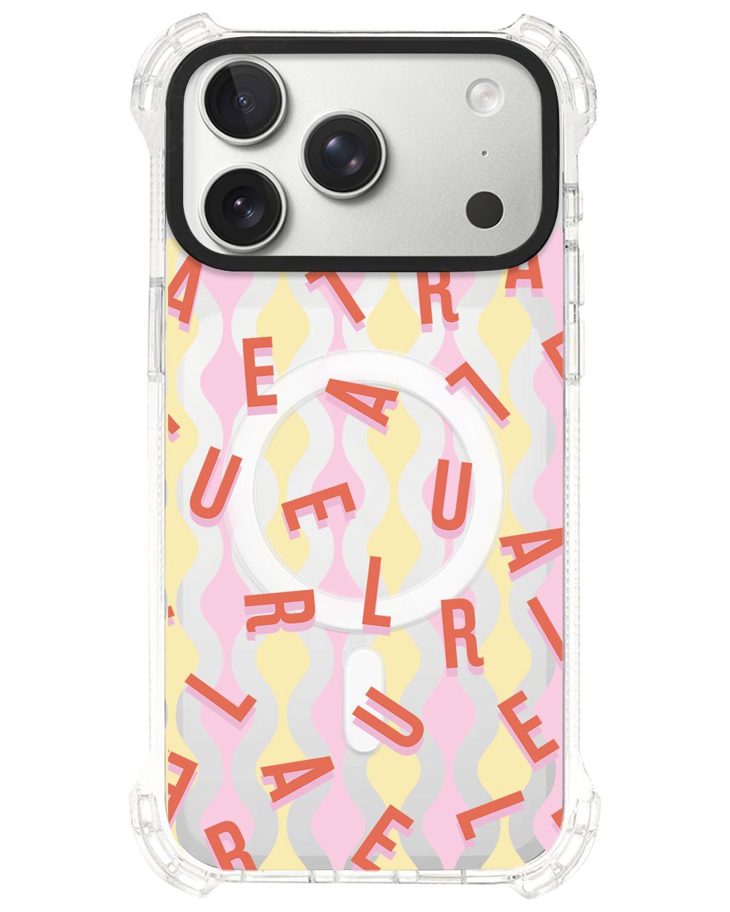 iPhone Ultimate Model-S⁴ - CUSTOM MONOGRAM 1.0 Coral