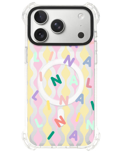 iPhone Ultimate Model-S⁴ - CUSTOM MONOGRAM 2.0 Rainbow