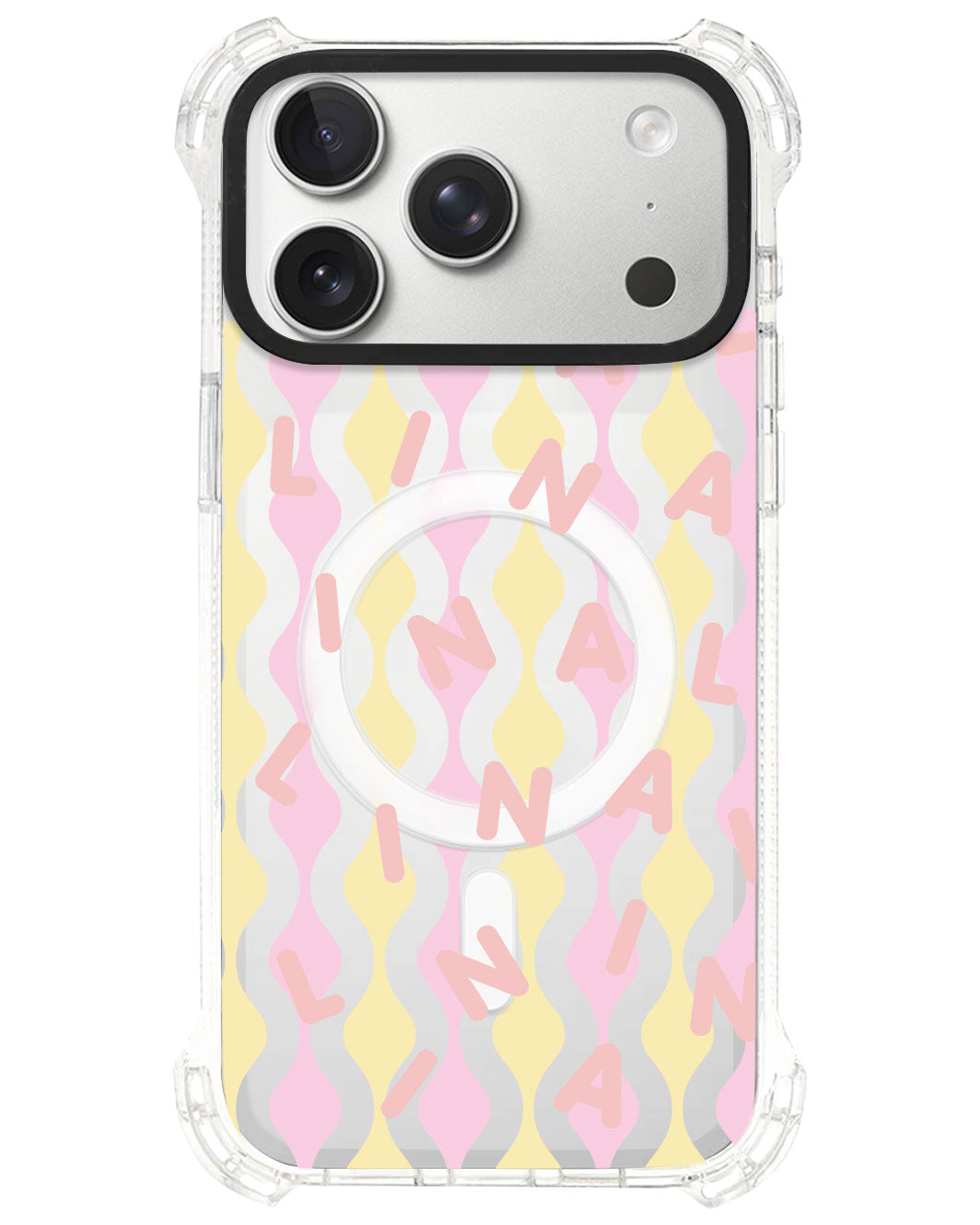 iPhone Ultimate Model-S⁴ - CUSTOM MONOGRAM 2.0 Rosewater