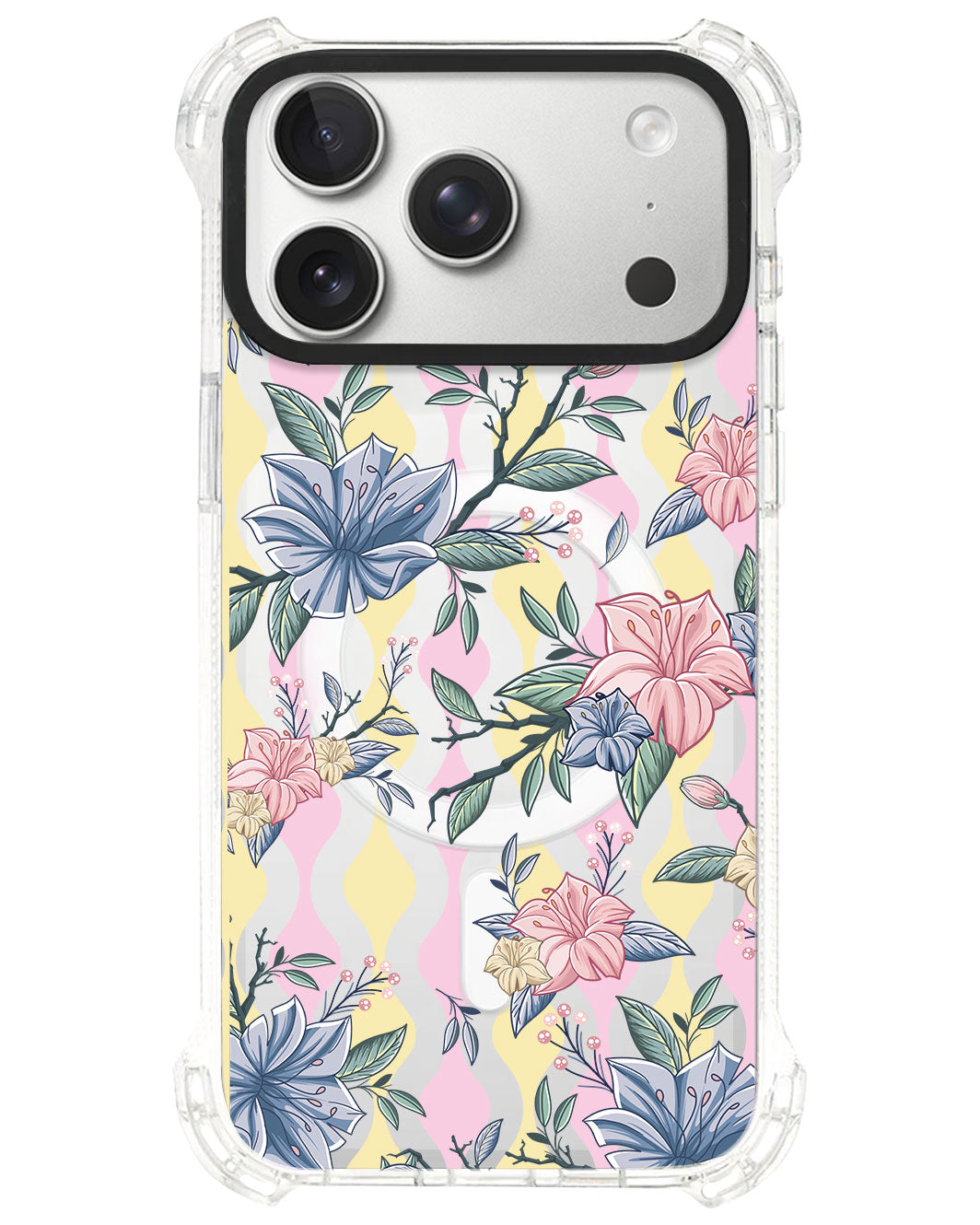 iPhone Ultimate Model-S⁴ - Pink & Blue Floral