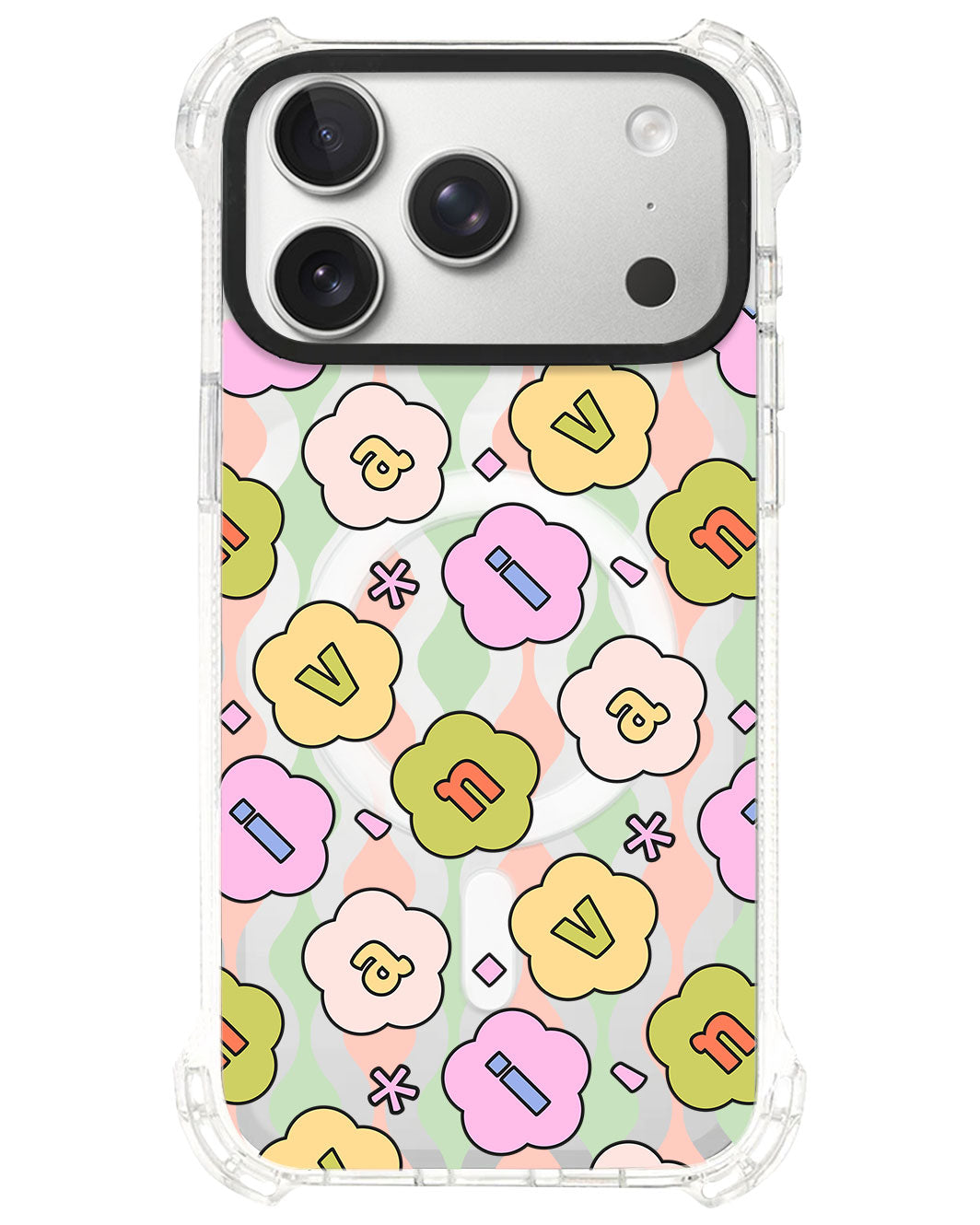 iPhone Ultimate Model-S⁴ - CUSTOM MONOGRAM 3.0 Flower Petals 1.0