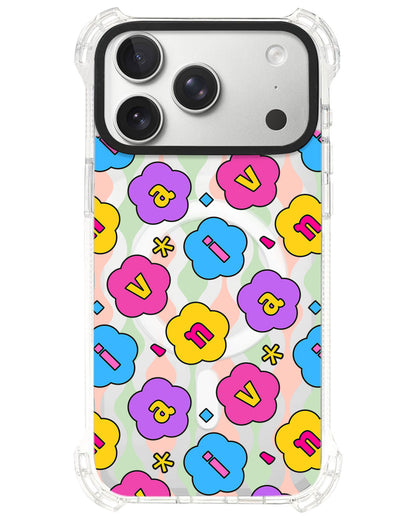 iPhone Ultimate Model-S⁴ - CUSTOM MONOGRAM 3.0 Flower Petals 4.0