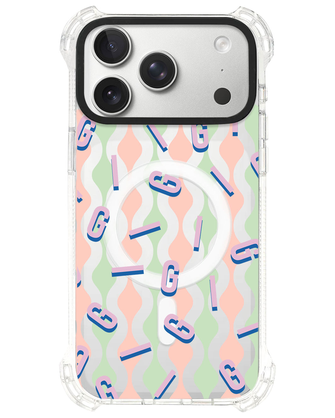 iPhone Ultimate Model-S⁴ - CUSTOM MONOGRAM 1.0 Cotton Candy
