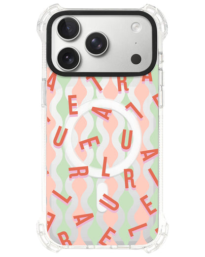 iPhone Ultimate Model-S⁴ - CUSTOM MONOGRAM 1.0 Coral