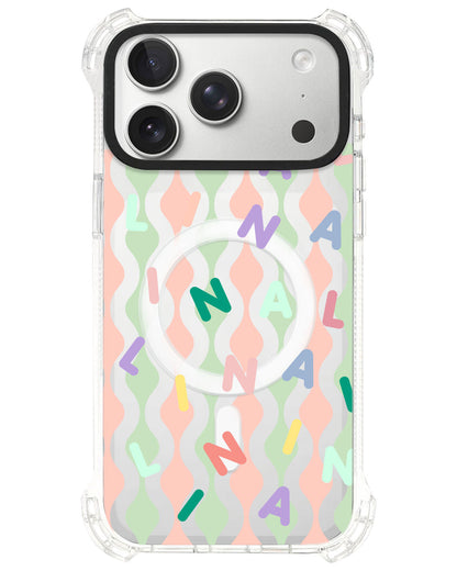 iPhone Ultimate Model-S⁴ - CUSTOM MONOGRAM 2.0 Rainbow