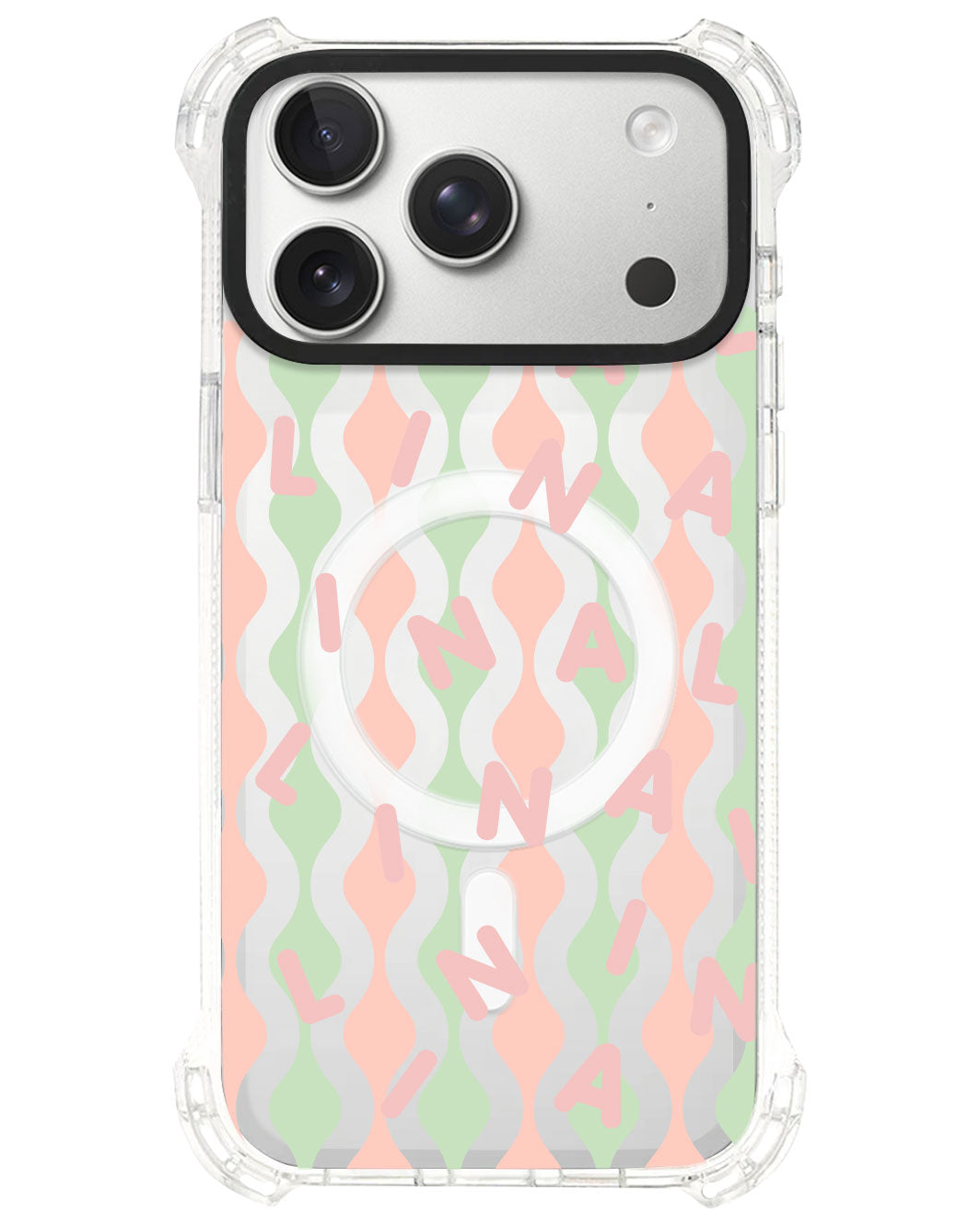 iPhone Ultimate Model-S⁴ - CUSTOM MONOGRAM 2.0 Rosewater