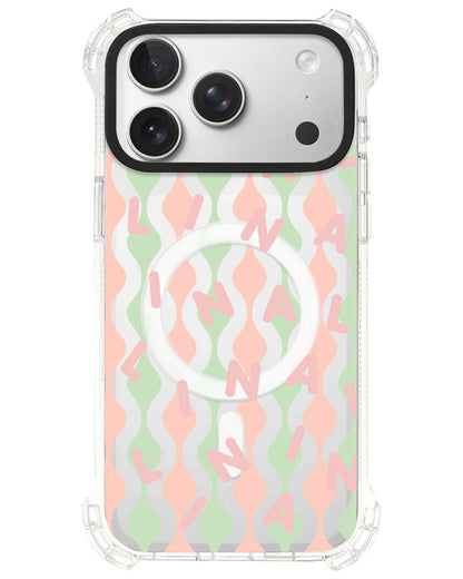 iPhone Ultimate Model-S⁴ - CUSTOM MONOGRAM 2.0 Rosewater