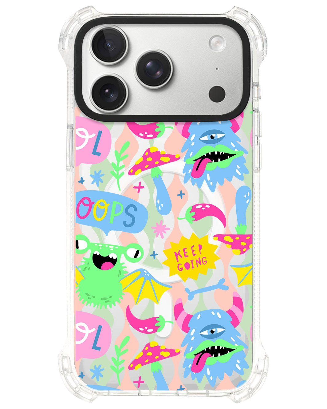 iPhone Ultimate Model-S⁴ - Monster Say Keep Going