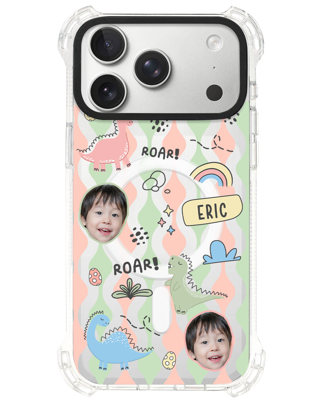 iPhone Ultimate Model-S⁴ - Face Grid Dino