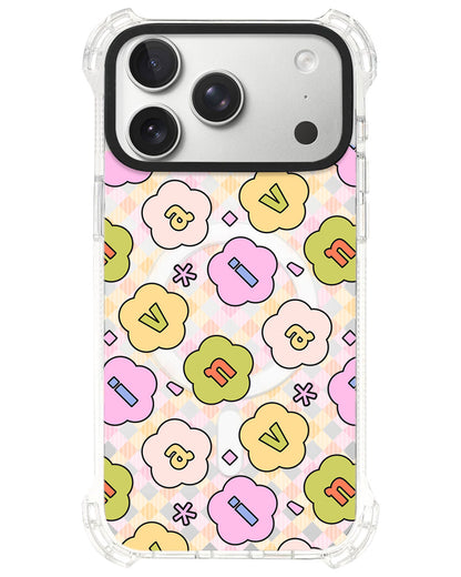 iPhone Ultimate Model-S⁴ - CUSTOM MONOGRAM 3.0 Flower Petals 1.0