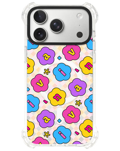 iPhone Ultimate Model-S⁴ - CUSTOM MONOGRAM 3.0 Flower Petals 4.0