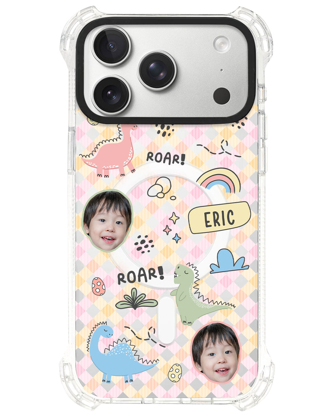 iPhone Ultimate Model-S⁴ - Face Grid Dino