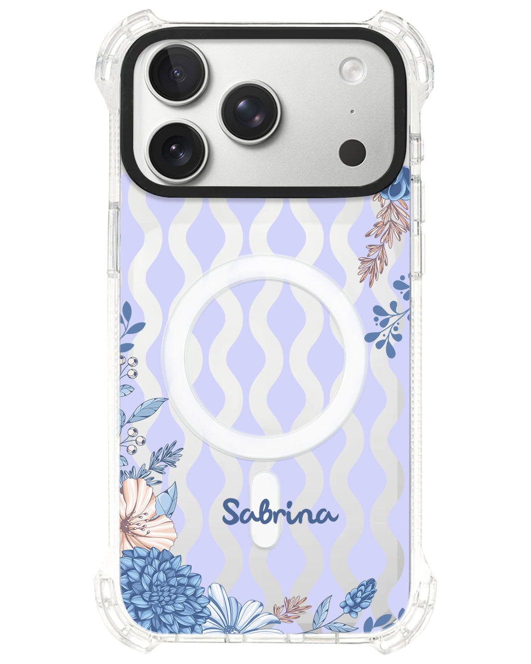 iPhone Ultimate Model-S⁴ - Blue Florals