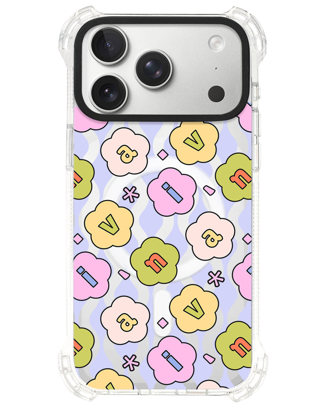 iPhone Ultimate Model-S⁴ - CUSTOM MONOGRAM 3.0 Flower Petals 1.0