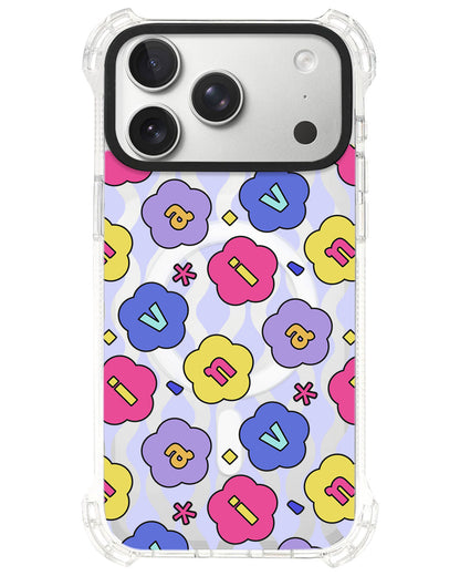 iPhone Ultimate Model-S⁴ - CUSTOM MONOGRAM 3.0 Flower Petals 2.0