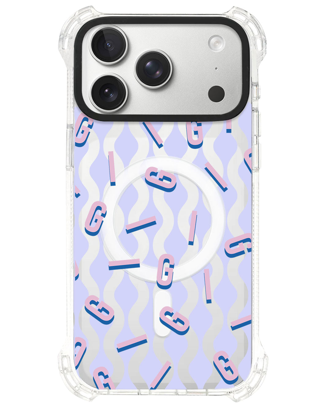iPhone Ultimate Model-S⁴ - CUSTOM MONOGRAM 1.0 Cotton Candy