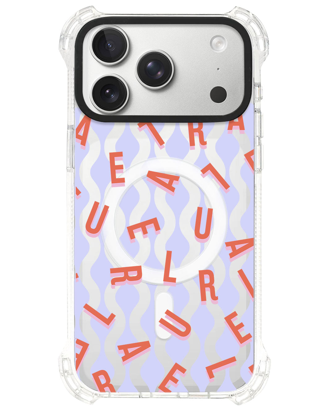 iPhone Ultimate Model-S⁴ - CUSTOM MONOGRAM 1.0 Coral