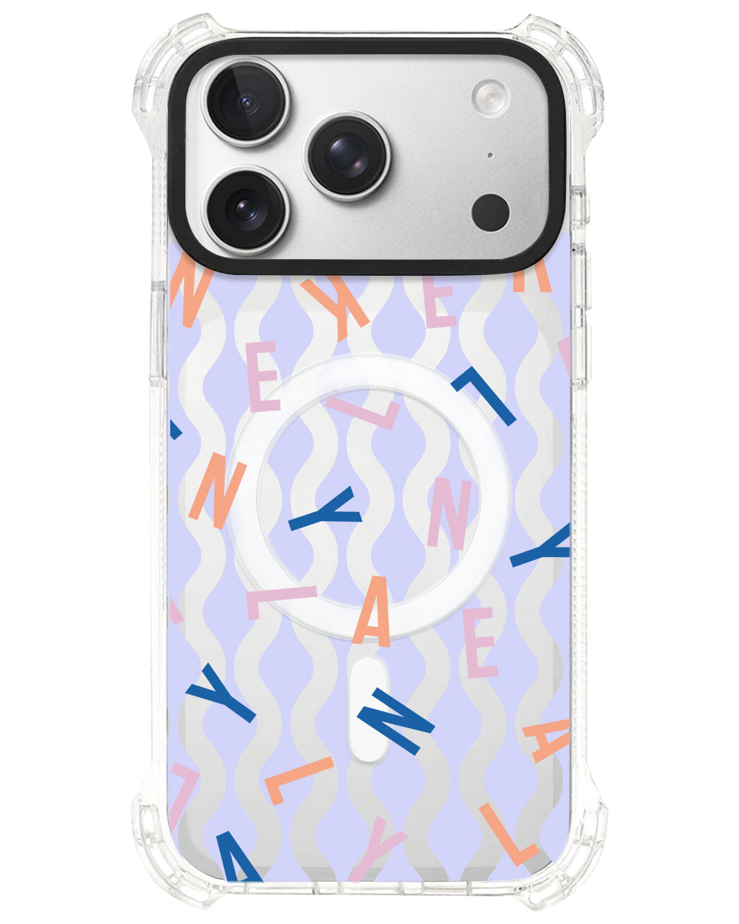 iPhone Ultimate Model-S⁴ - CUSTOM MONOGRAM 1.0 Rainbow