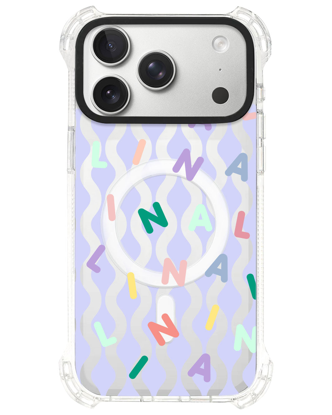 iPhone Ultimate Model-S⁴ - CUSTOM MONOGRAM 2.0 Rainbow