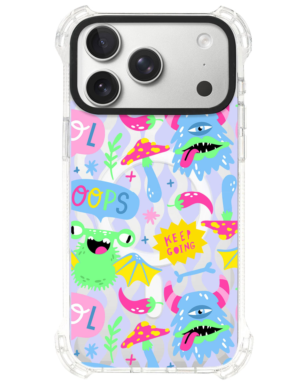 iPhone Ultimate Model-S⁴ - Monster Say Keep Going