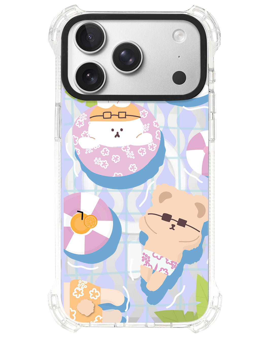 iPhone Rearguard UltimateS⁴ - Pool Party Pink