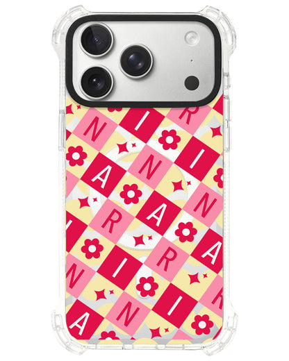 iPhone Ultimate Model-S⁴ - CUSTOM MONOGRAM 3.0 Flower Grid 1.0