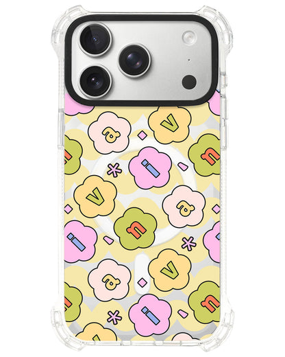 iPhone Ultimate Model-S⁴ - CUSTOM MONOGRAM 3.0 Flower Petals 1.0