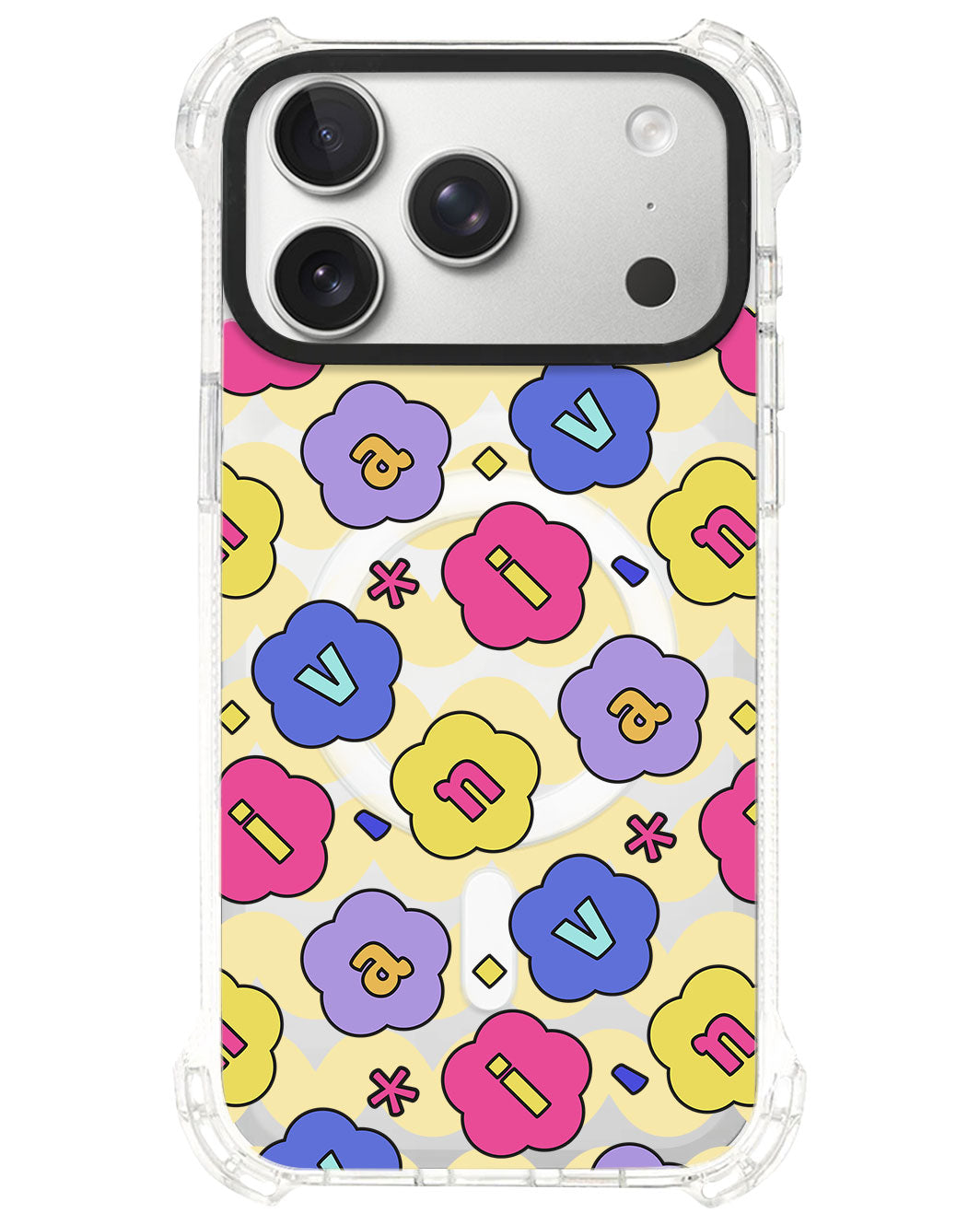 iPhone Ultimate Model-S⁴ - CUSTOM MONOGRAM 3.0 Flower Petals 2.0