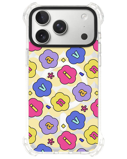 iPhone Ultimate Model-S⁴ - CUSTOM MONOGRAM 3.0 Flower Petals 2.0