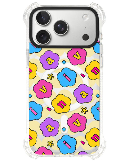 iPhone Ultimate Model-S⁴ - CUSTOM MONOGRAM 3.0 Flower Petals 4.0